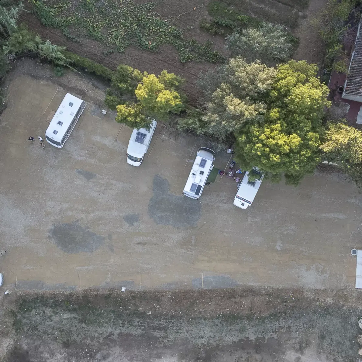 Aire d'accueil de camping car