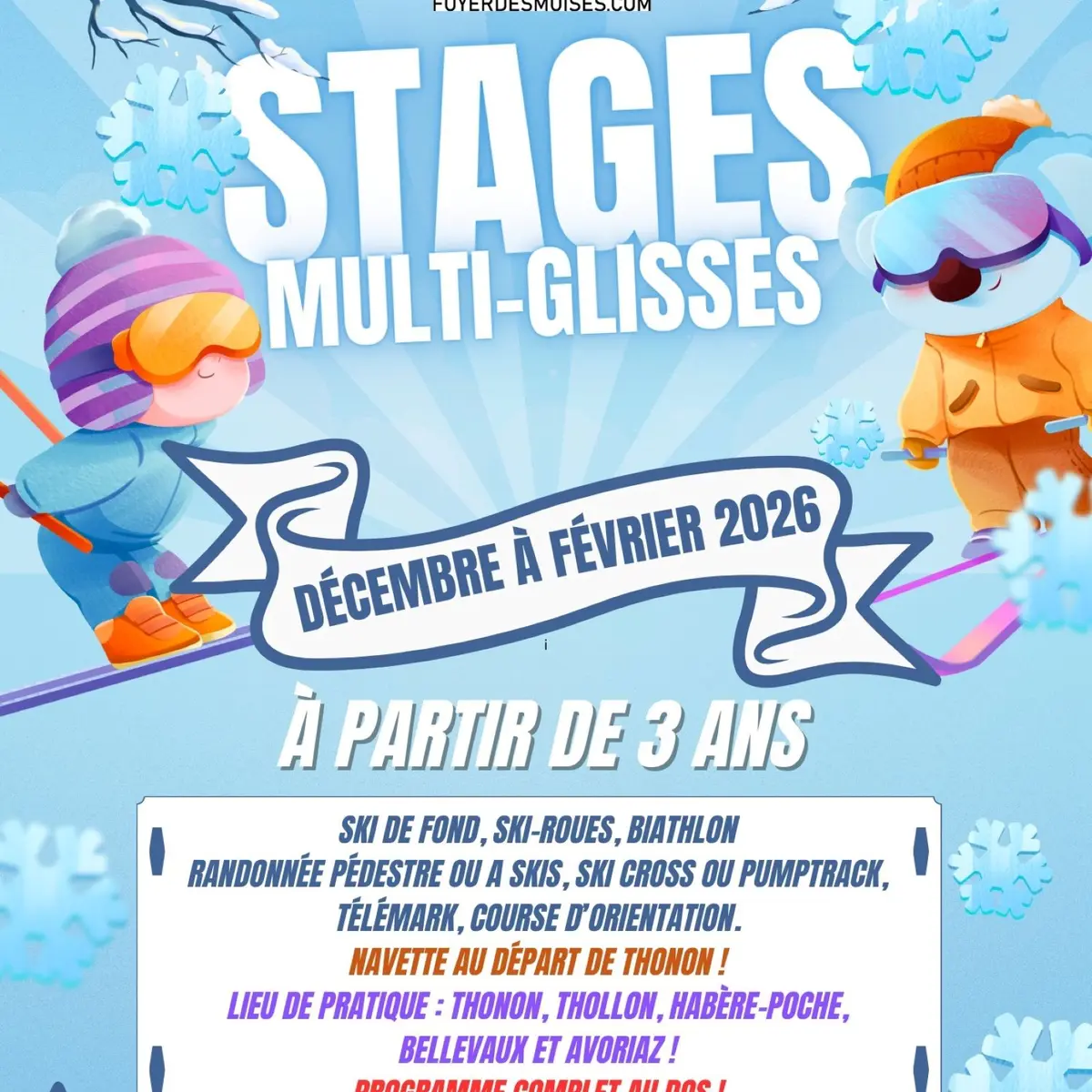 Affiche stages
