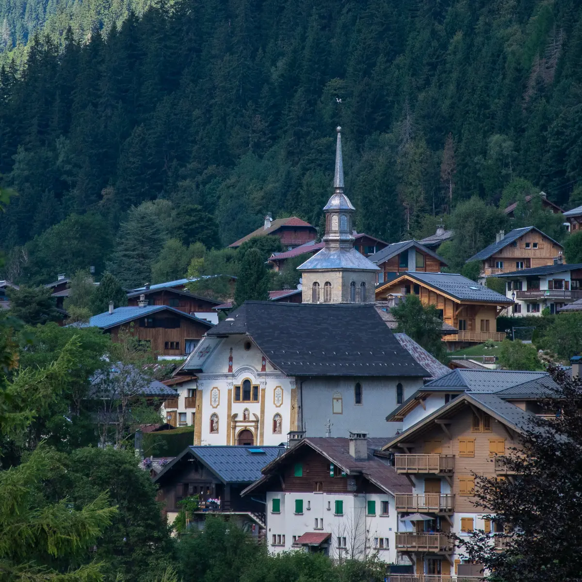 Le village des Contamines Montjoie