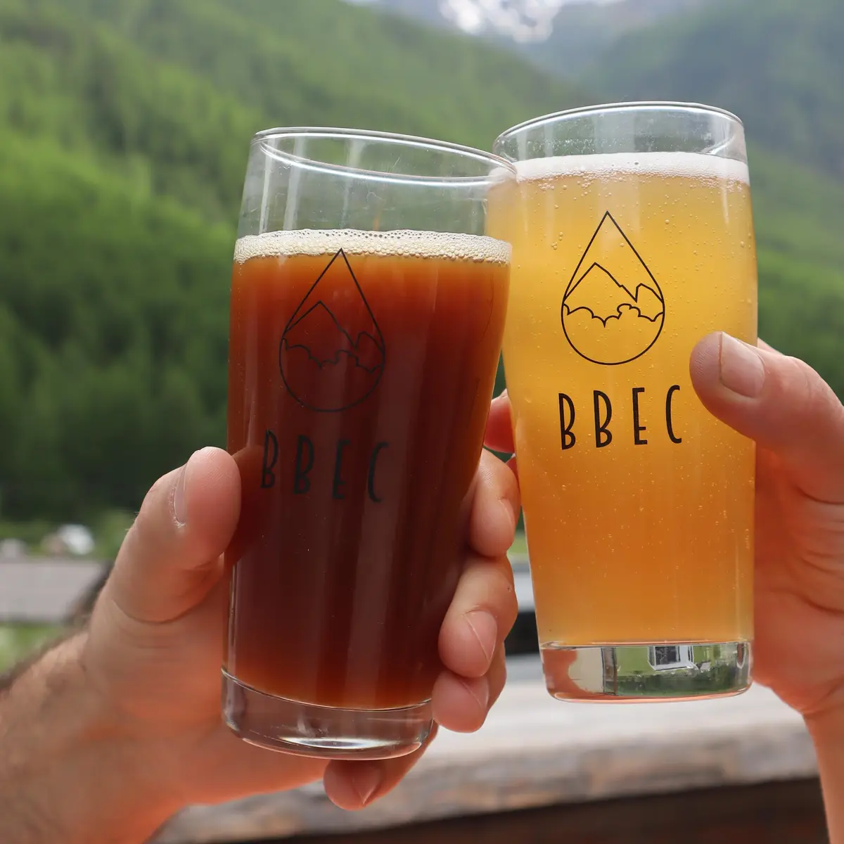 Déclinaison de couleurs et de bières - Brasserie en Clarée