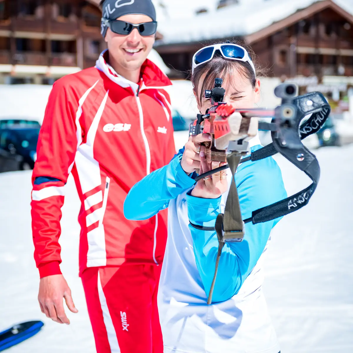 Biathlon cours privé moniteur