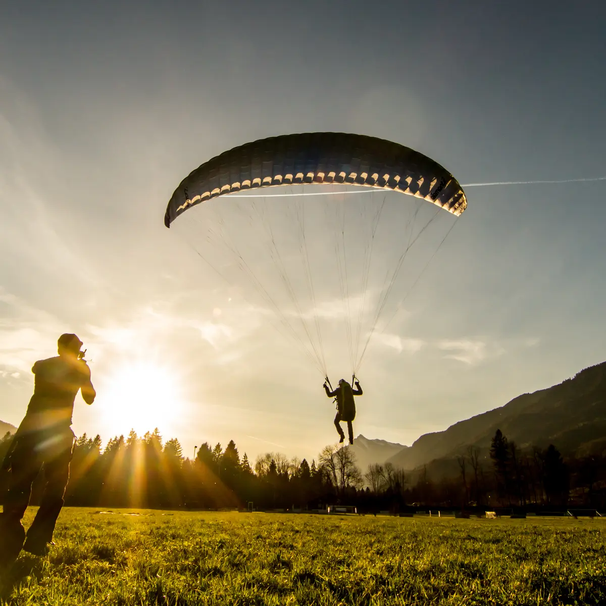 Stage de parapente en été