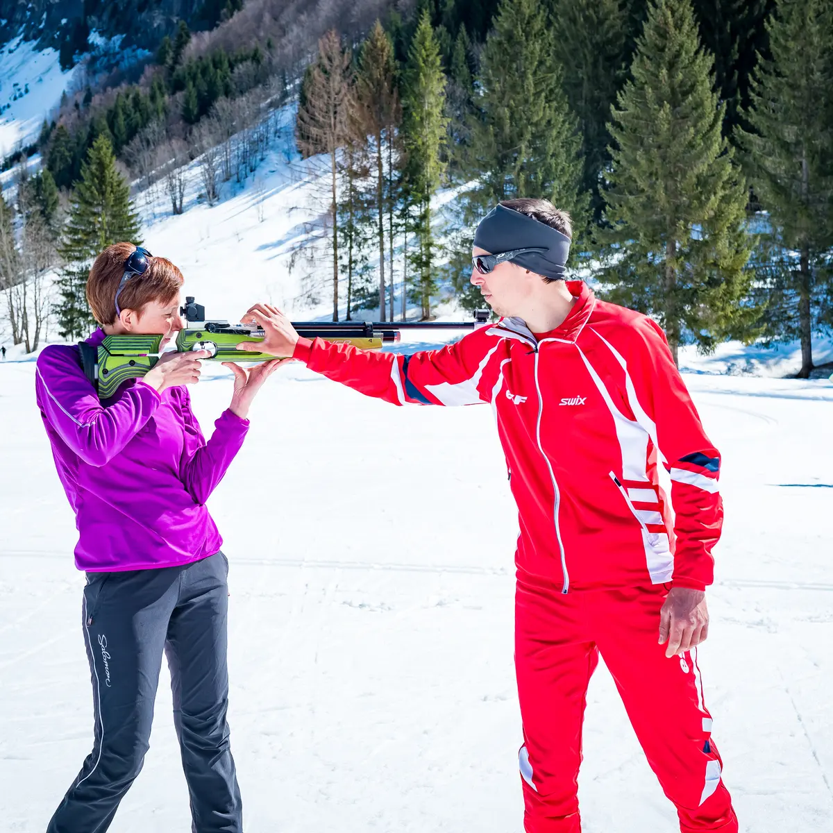 Biathlon tir à 50m cours privé