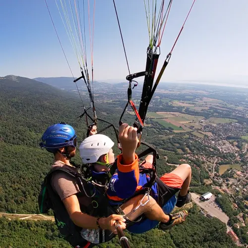 Baptême en parapente