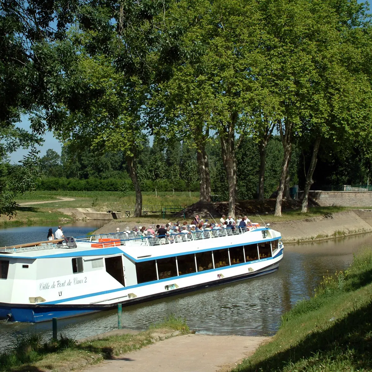 Croisière balade Pont-de-Vaux Jean-de-Saône_Pont-de-Vaux