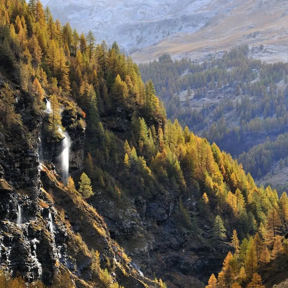Cascade du Laus en automne