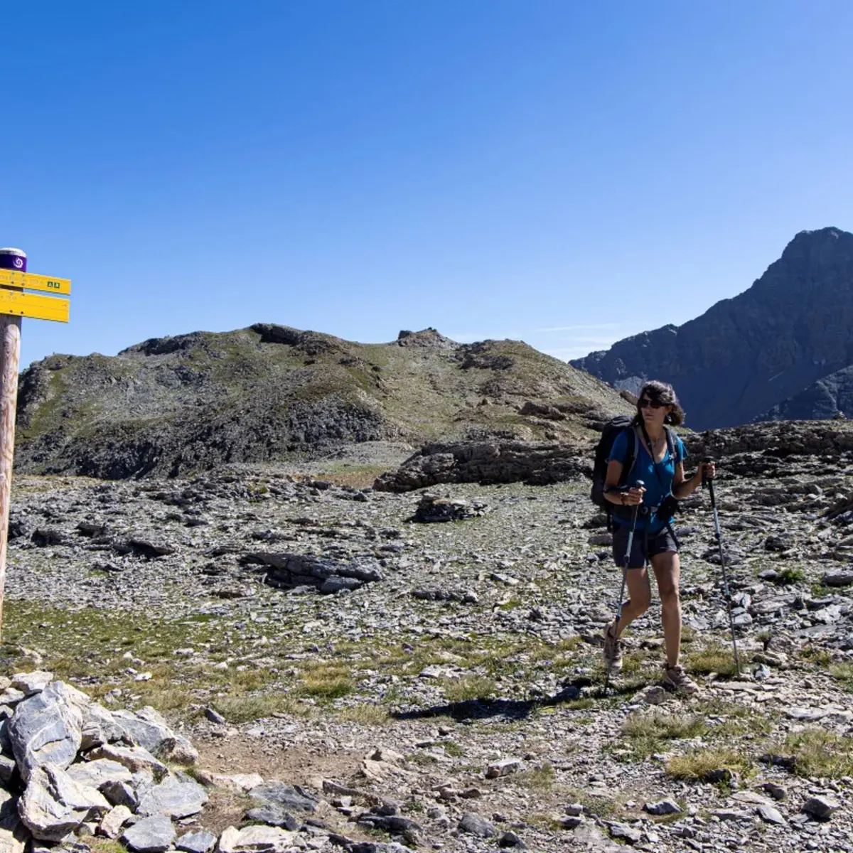 Le col des Terres Blanches