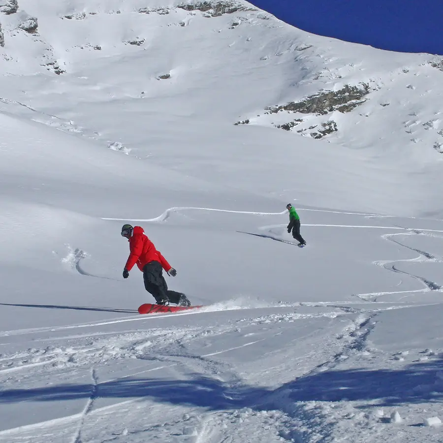 Cours de snowboard