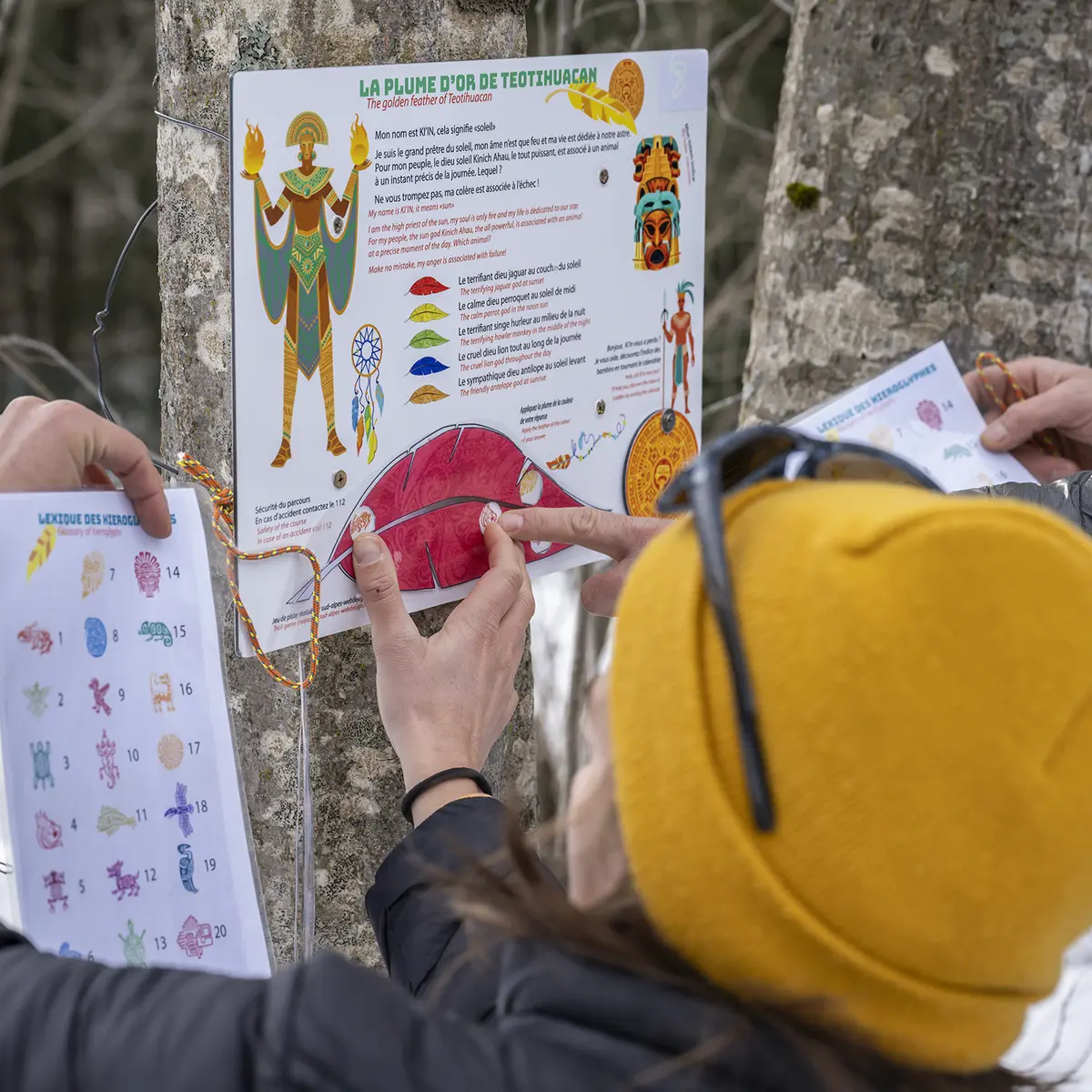Jeu de piste La Plume d'or de Teotihuacan