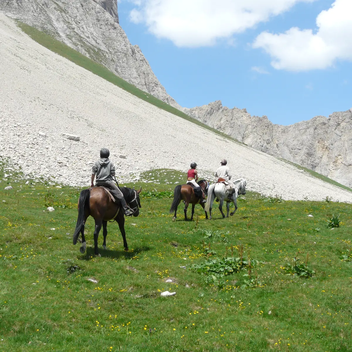 Balade à cheval avec les Sabots de Venus