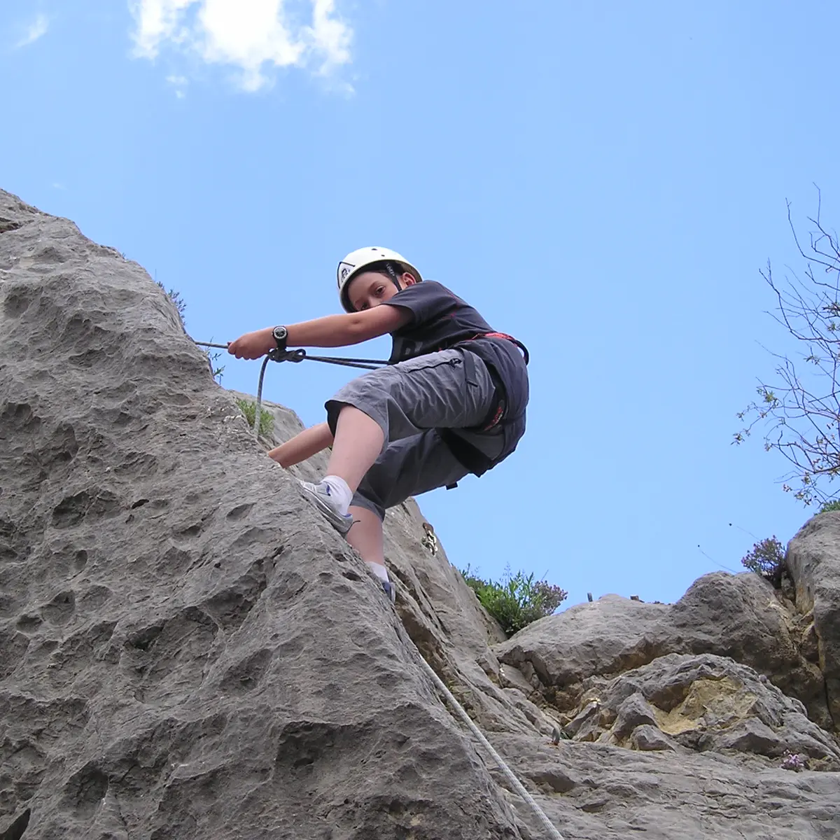Initiation Escalade avec Eric Fossard Bleu Montagne