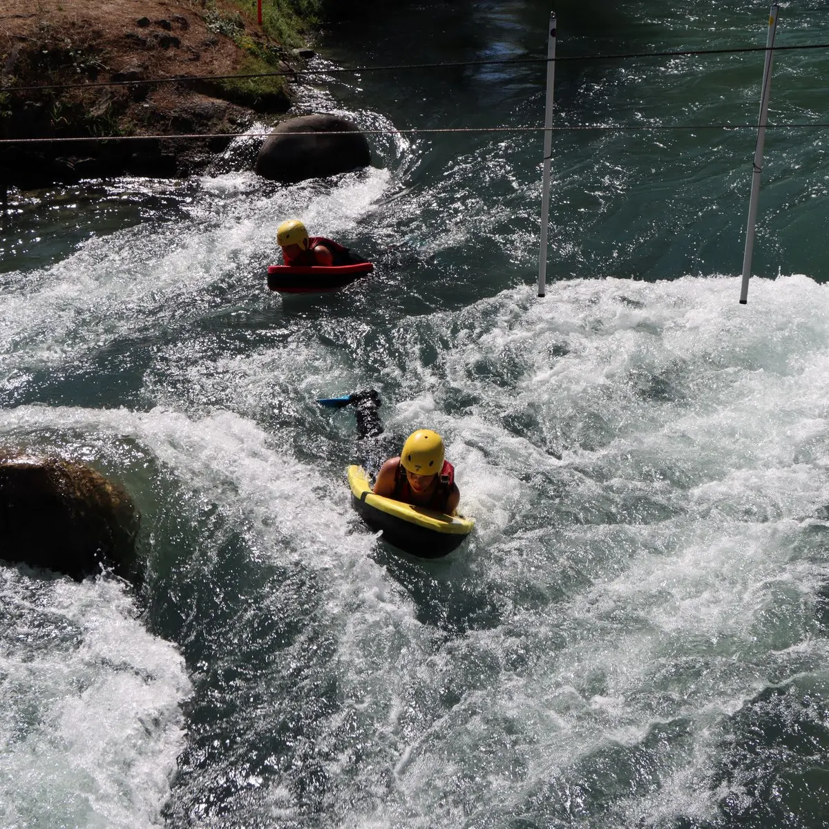 Descente en hydrospeed