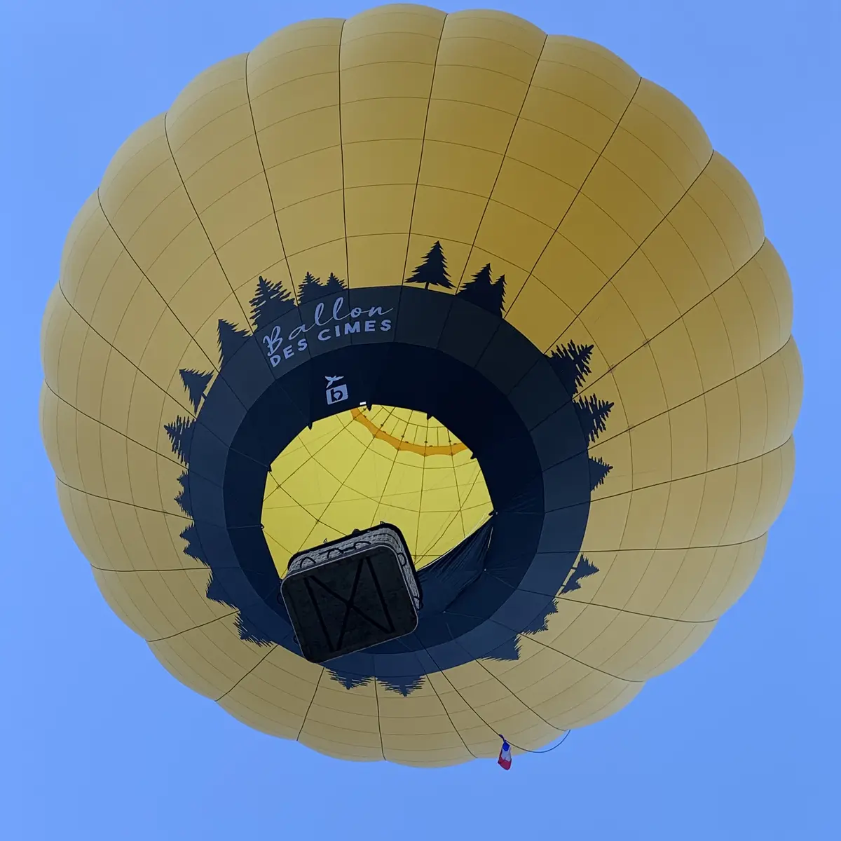 Montgolfière en vol