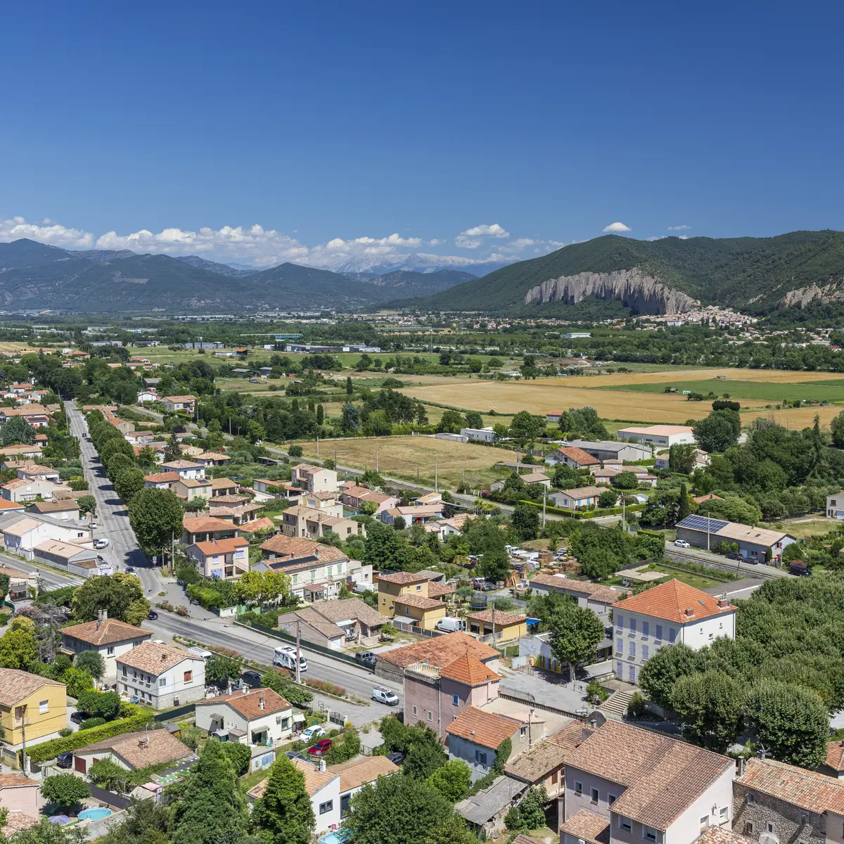 panorama château de Peyruis
