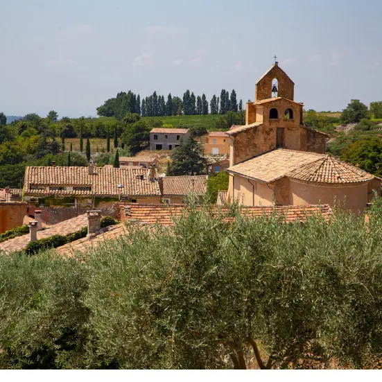 Flassan l'église Ventoux
