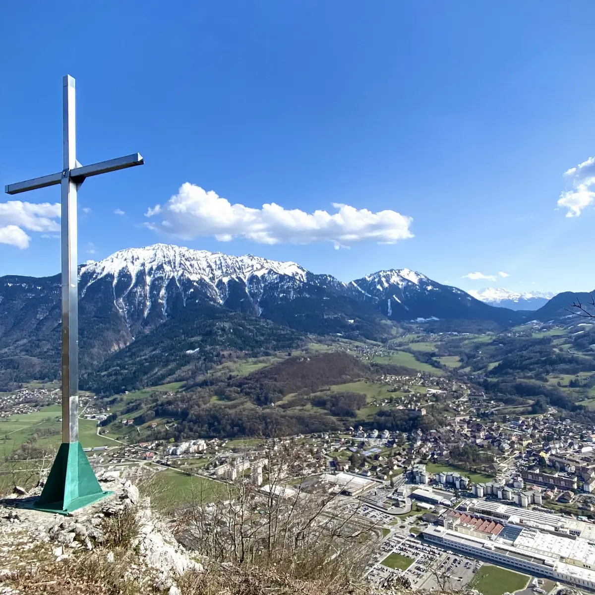 Vue depuis le roc de viuz