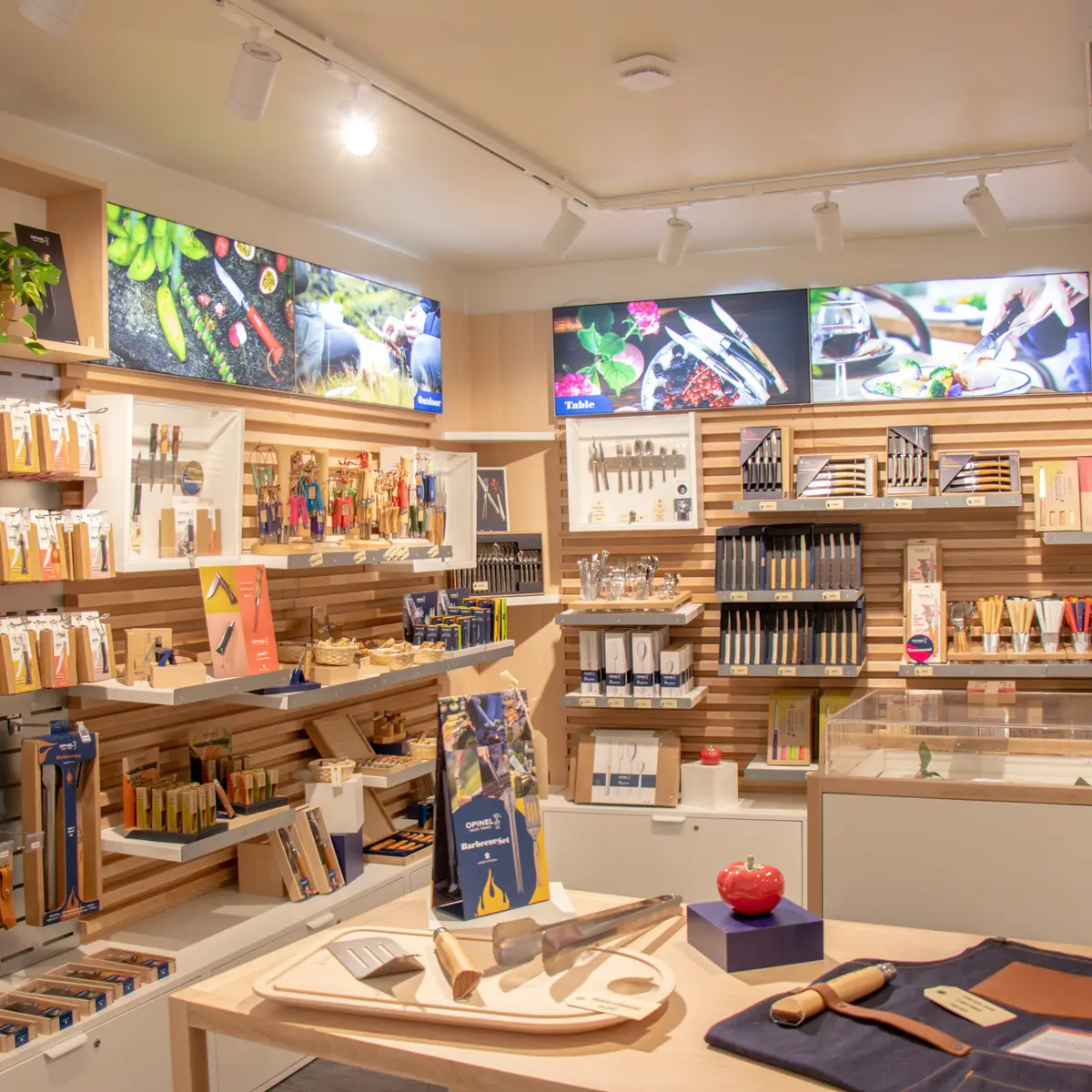 Intérieur de la boutique