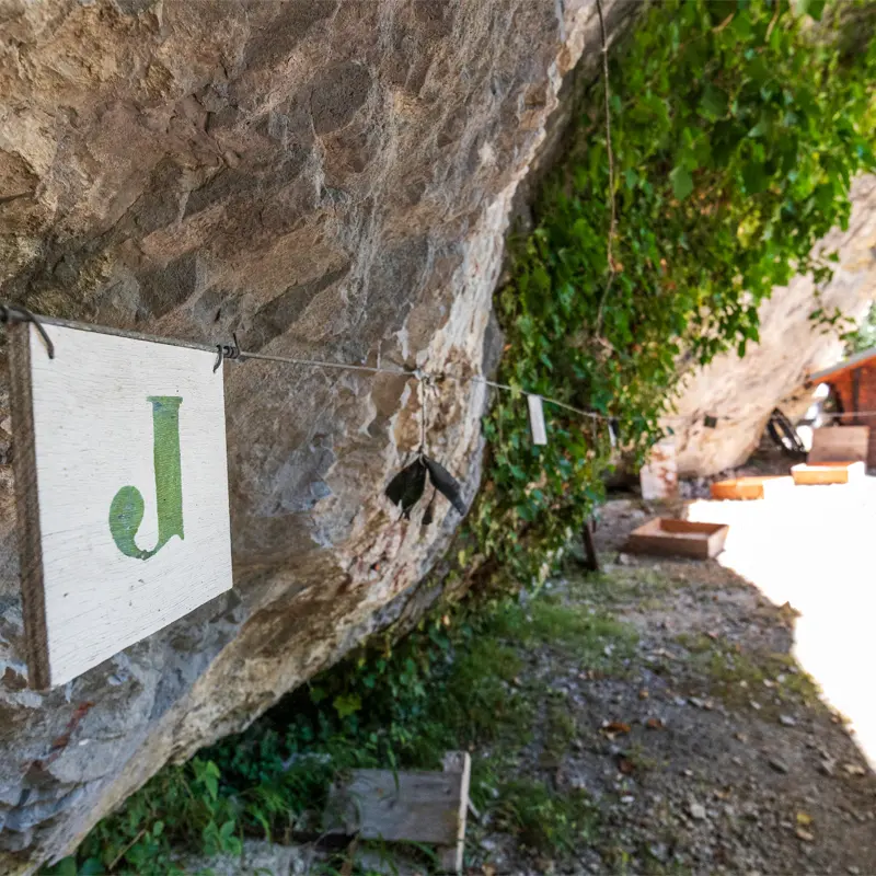 Atelier enfant - Abri sous roche - Activité - Thônes
