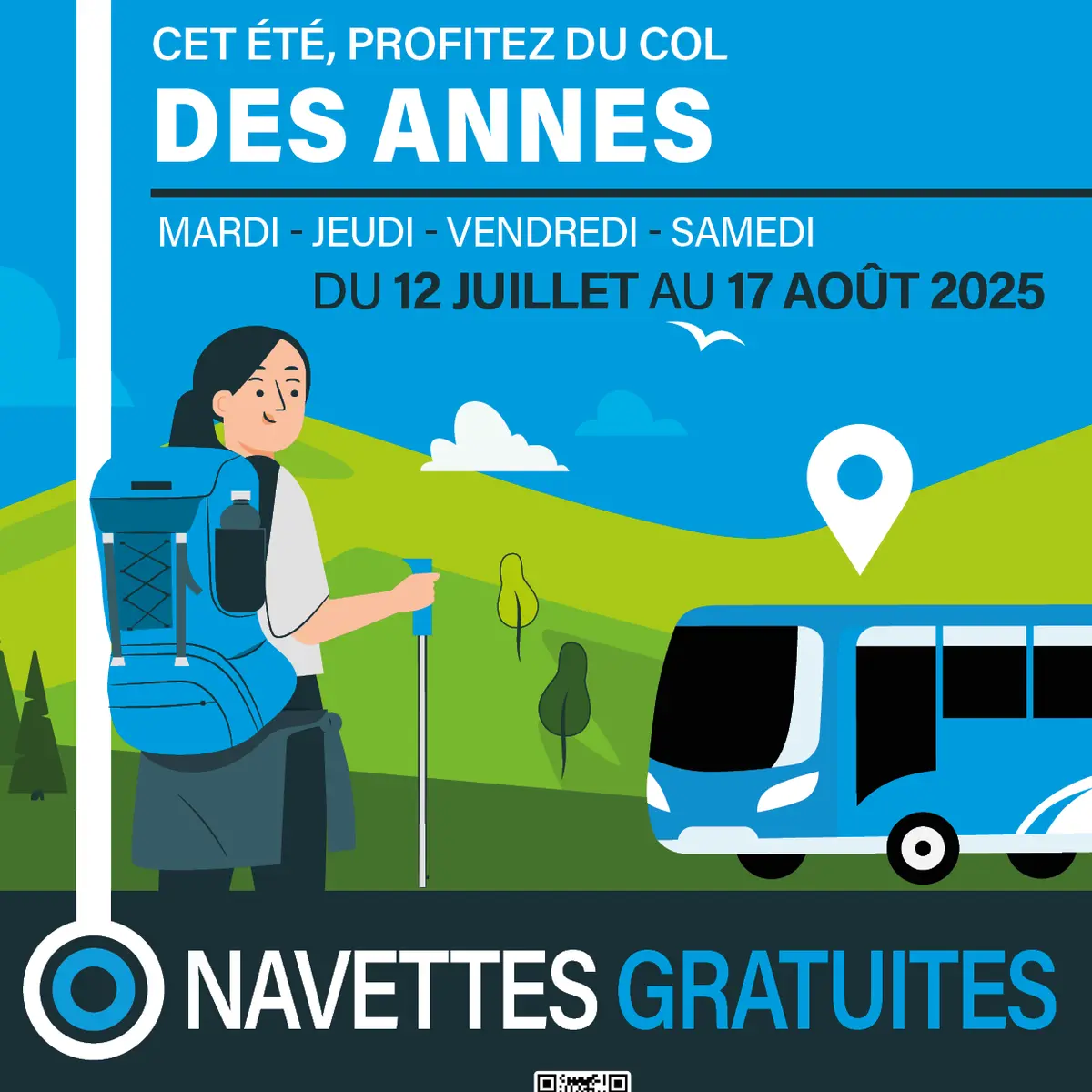 Bus gratuits du col des Annes