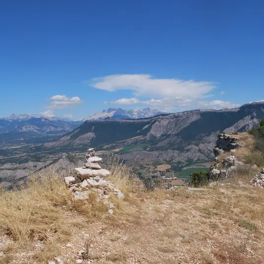 La crête de Revuaire et la montagne d'Aujour