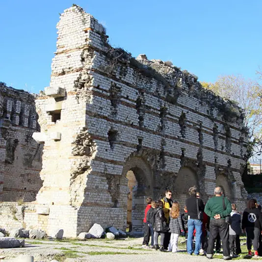 Frigidarium des thermes du Nord