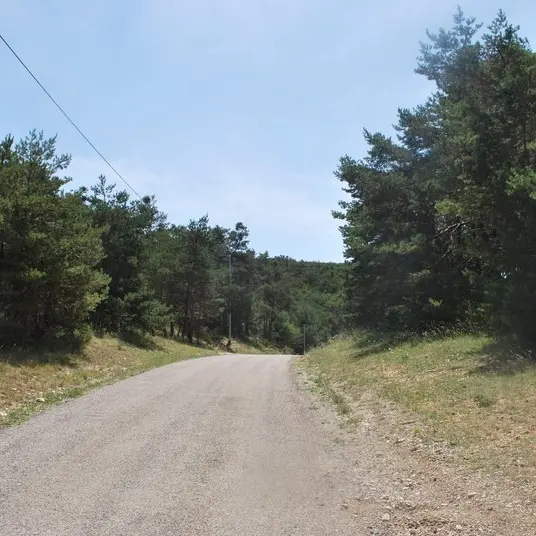 Le Col de Serre Larobe direction Montjay
