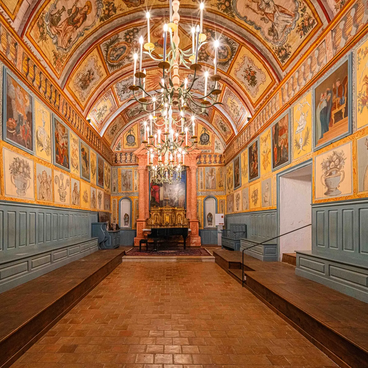 Intérieur de la chapelle des pénitents
