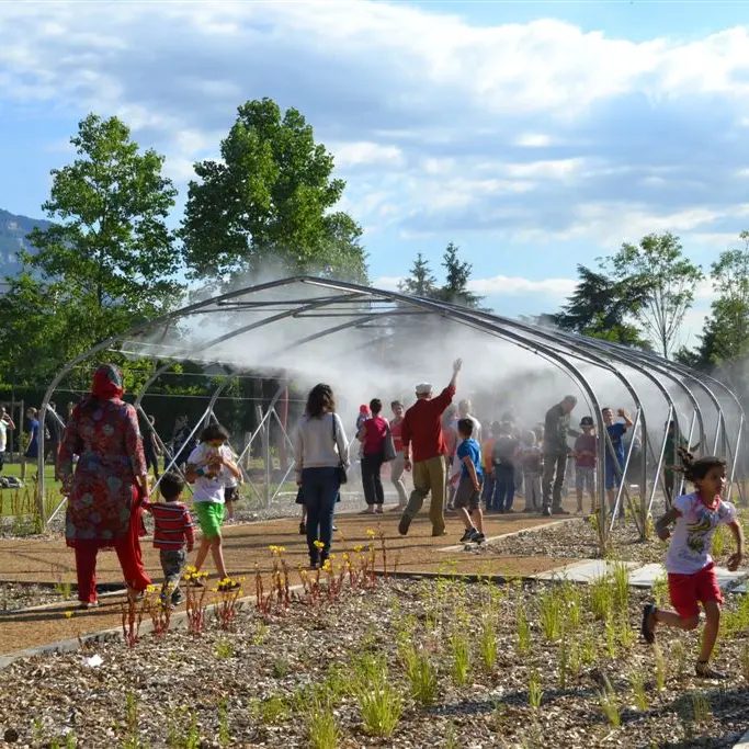 Inauguration du parc du Petit Vallard