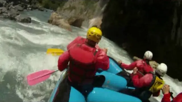 ubaye rafting descente sur le parcours extrême des ex-infranchissables du bas