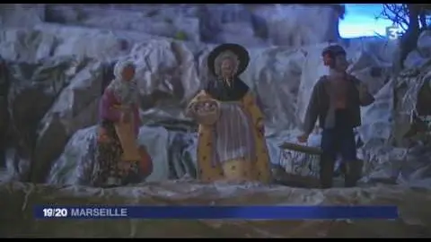 crèche de noel eglise des chartreux marseille