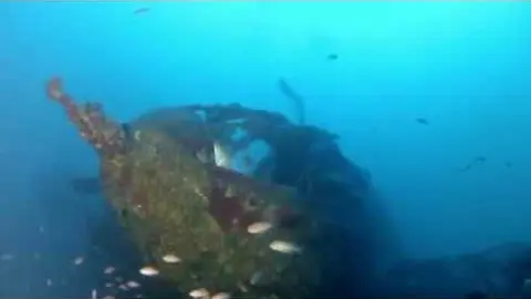 plongée sur le heinkel 111