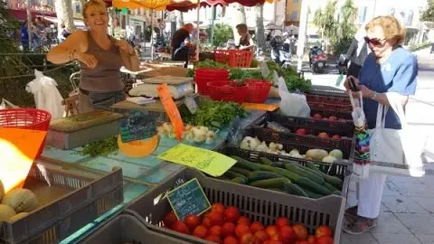 le marché paysan, version été