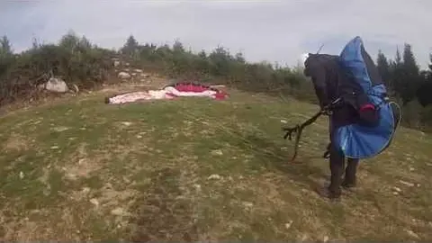 Parapente dans la Creuse