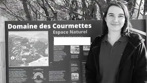 Charlotte Léon - Responsable du pôle nature au Domaine des Courmettes à Tourrettes-sur-Loup.