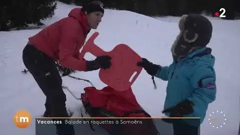 soirée raquettes - tipi à samoëns
