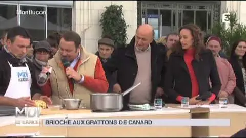 RECETTE : Pompe aux grattons de canard