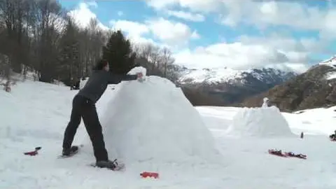 Séjour dans un igloo en Vallée d'Aspe !