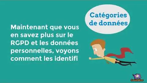 RGPD 4   Les catégories de données personnelles