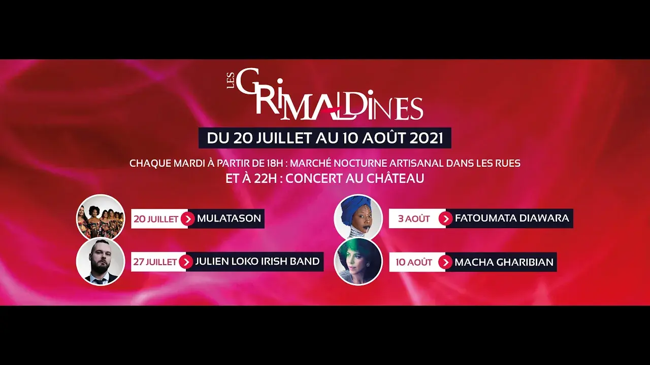 Festival les Grimaldines 2021