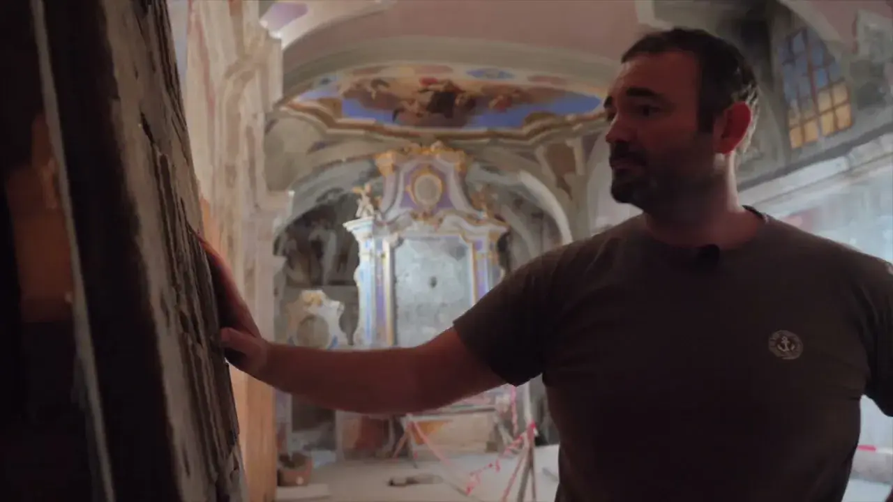 mickael guyader - peintre à breil sur roya - vallée de la roya