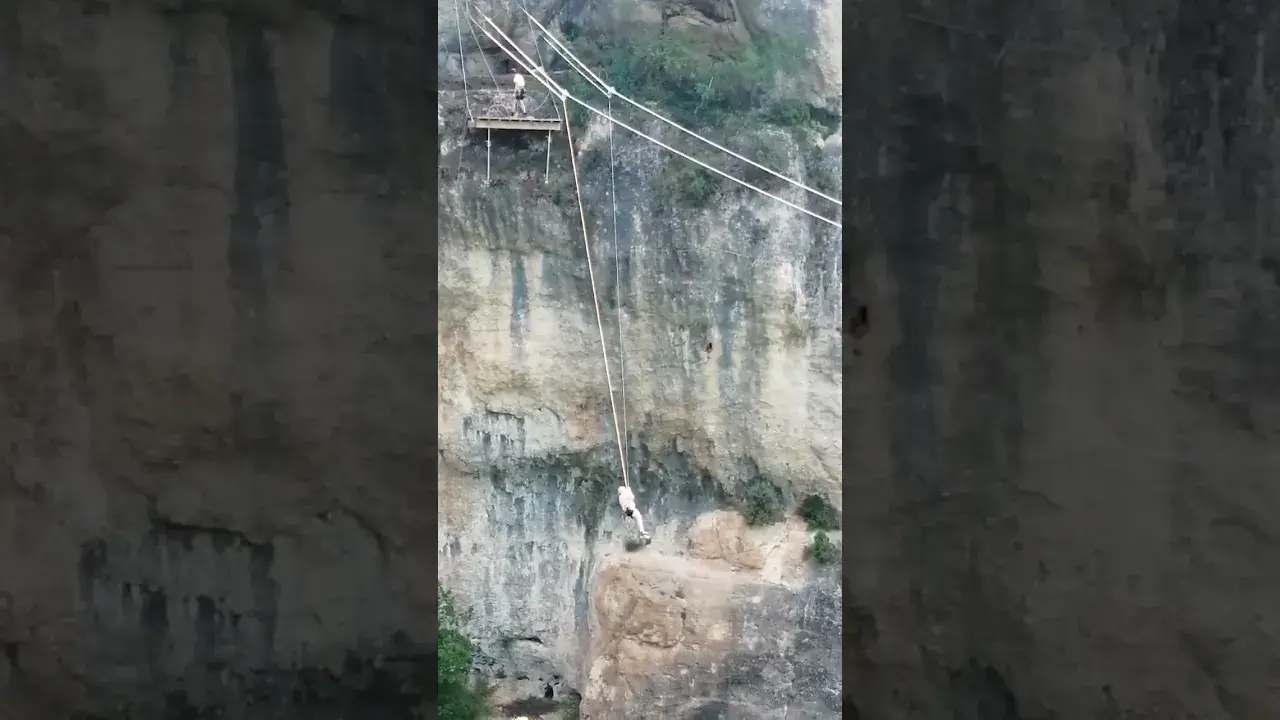 Expérience Saut pendulaire - Millau Gorges de la Dourbie