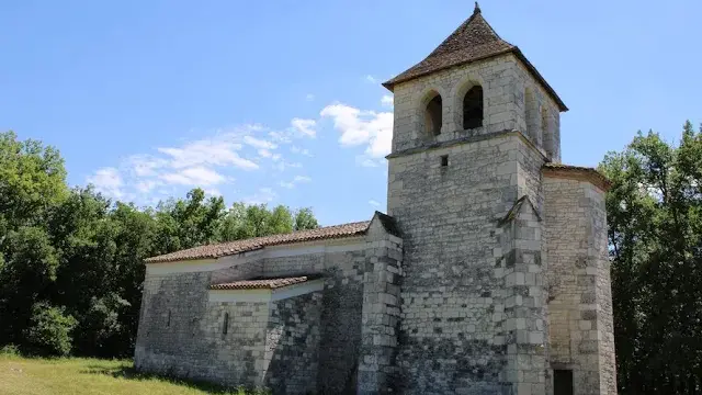 Vidéo église de Saux à Montpezat de Quercy