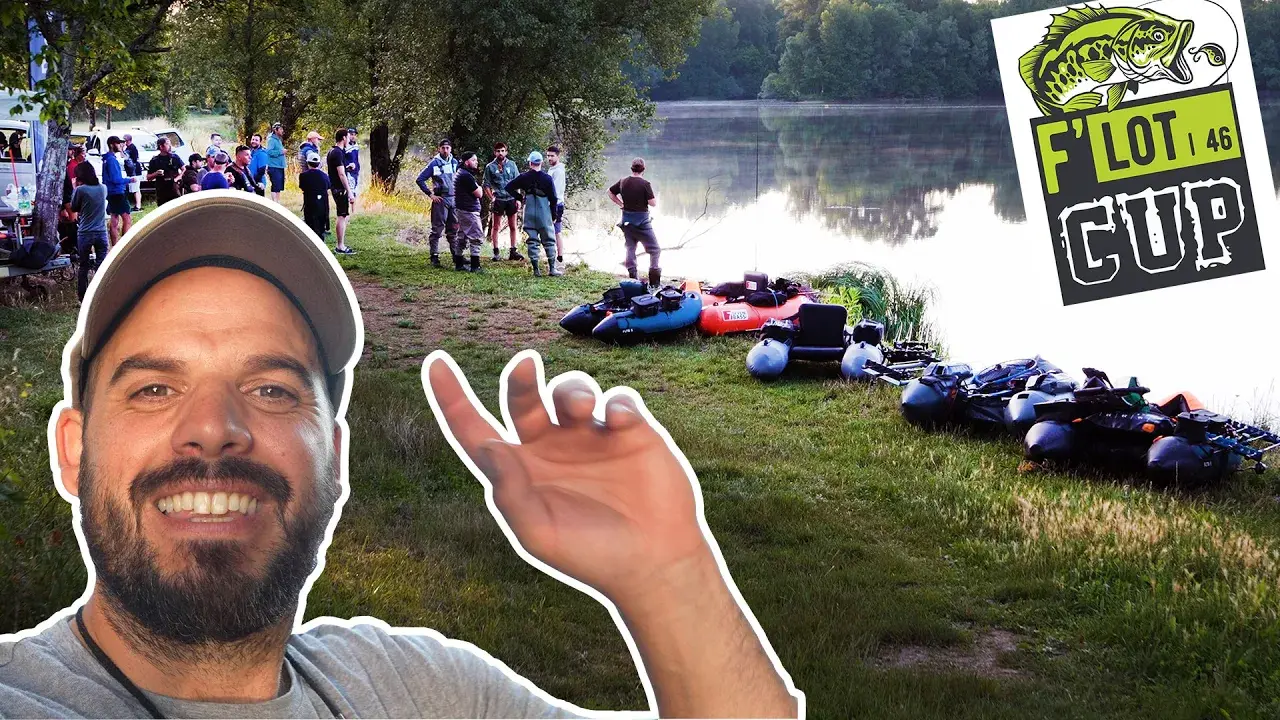 Je participe à une COMPÉTITION de PÊCHE en FLOAT-TUBE ! (F'Lot Cup 46)