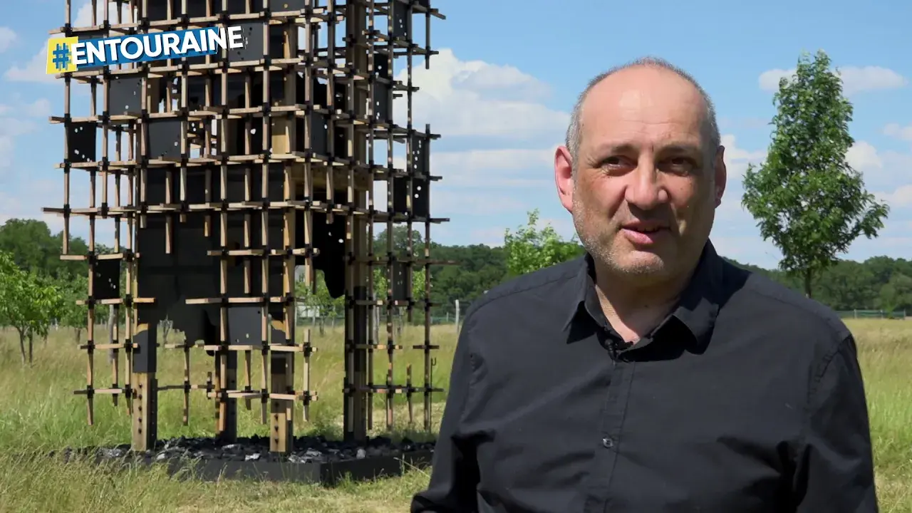 Une oeuvre monumentale au Domaine de Candé
