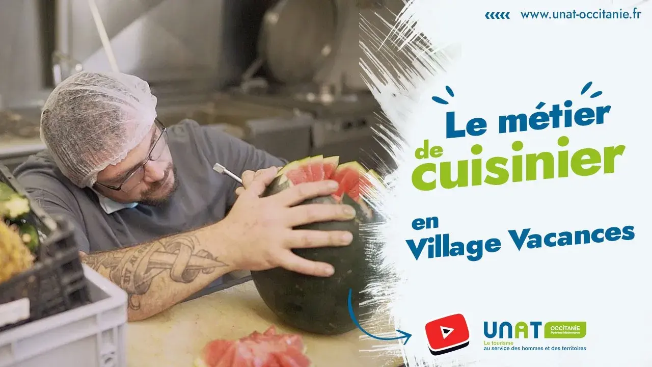 Découvrez le métier de cuisinier en Village Vacances avec Simon / Chef cuisinier à "Le Terrou"