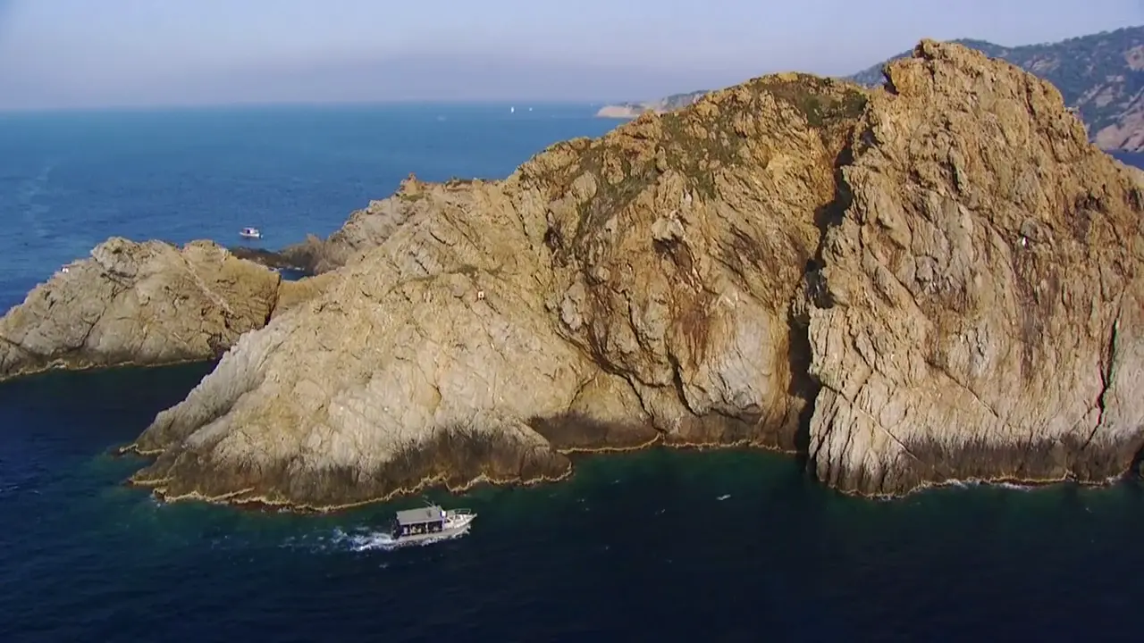 port cros vue d'en haut ...