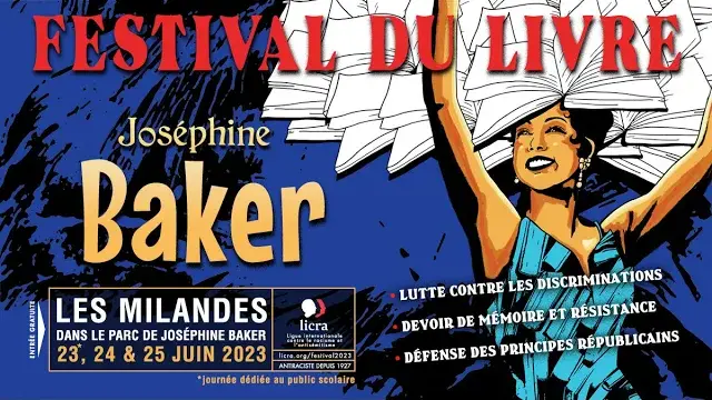 Festival du livre Joséphine Baker - Licra Edition 2023
