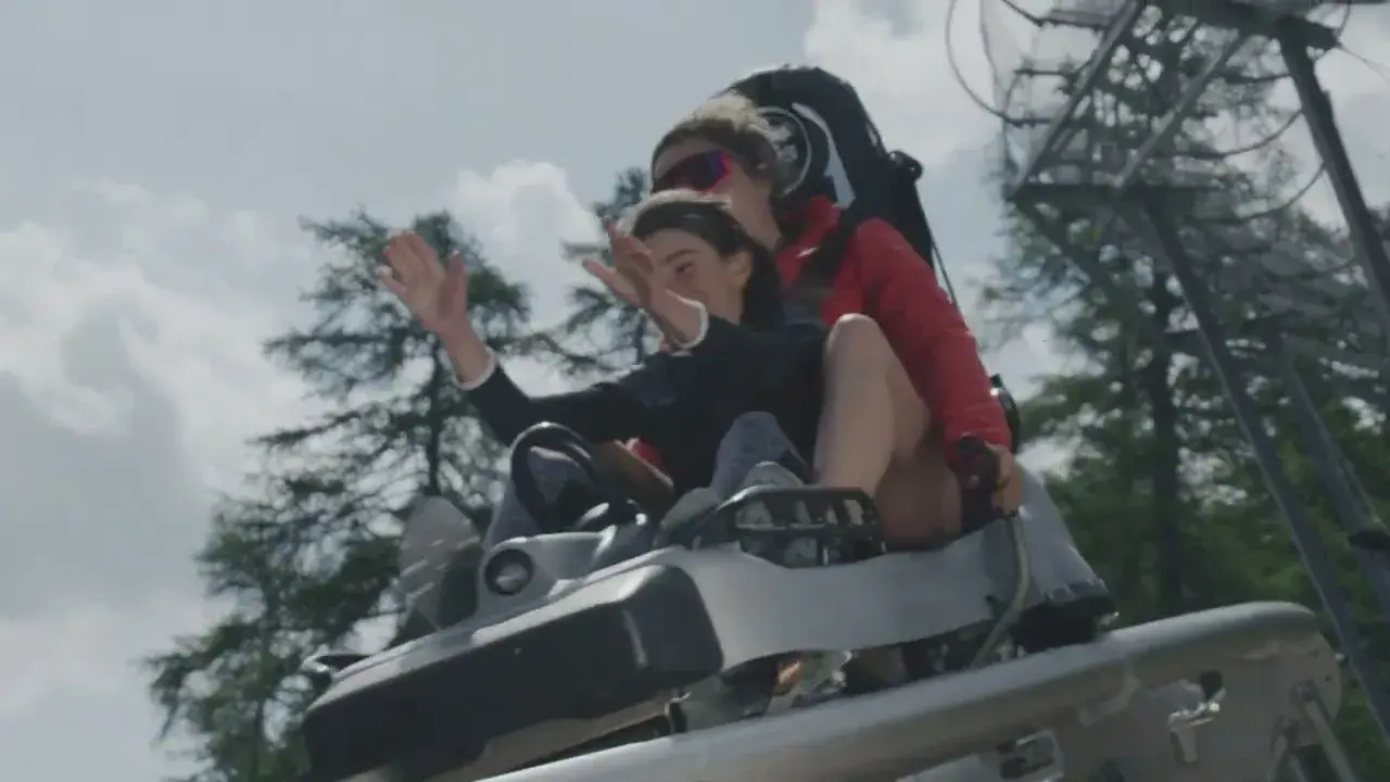 La luge du Caribou version été - Vars