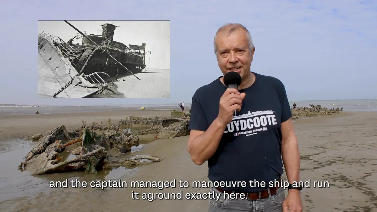 The wreck of the Crested Eagle