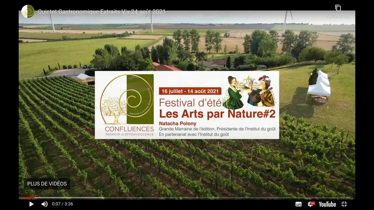 Quintet Gastronomique Extraits Vix 24 août 2021